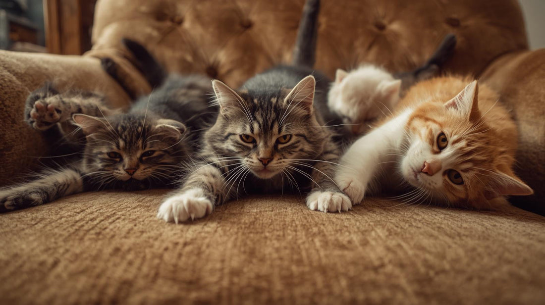 cats scratching furniture