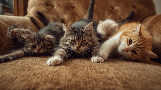 cats scratching furniture