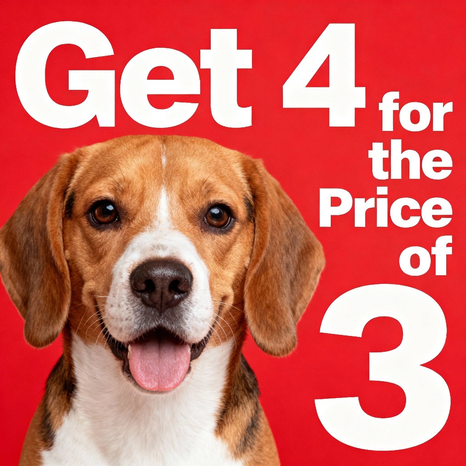 Get 4 for the Price of 3