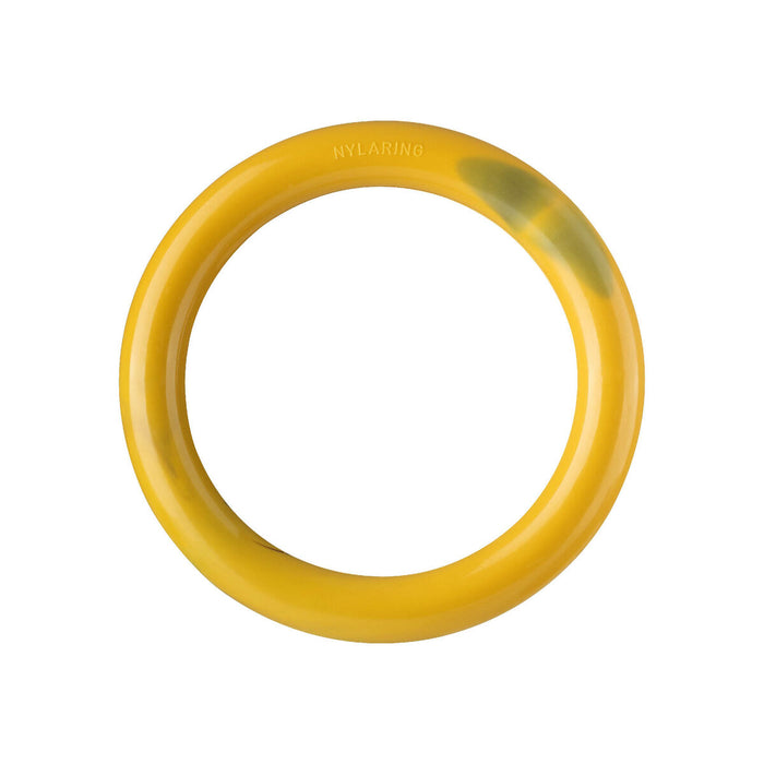 Dog chewing toy Nylabone Ring Yellow Hamburger L