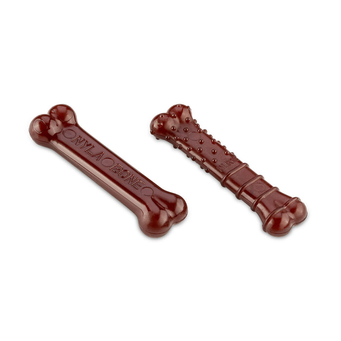 Bone Nylabone Brown Bacon XS 2 Units
