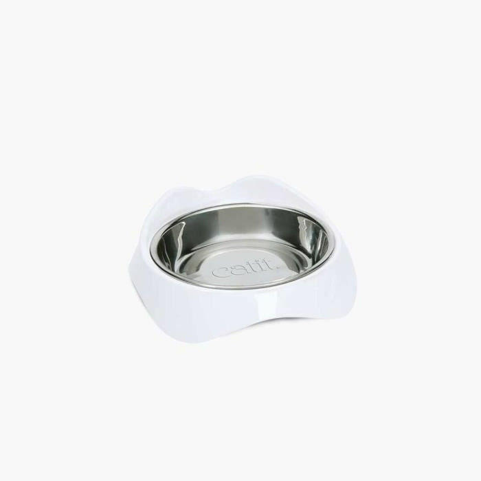 Cat Feeder Catit White Stainless steel