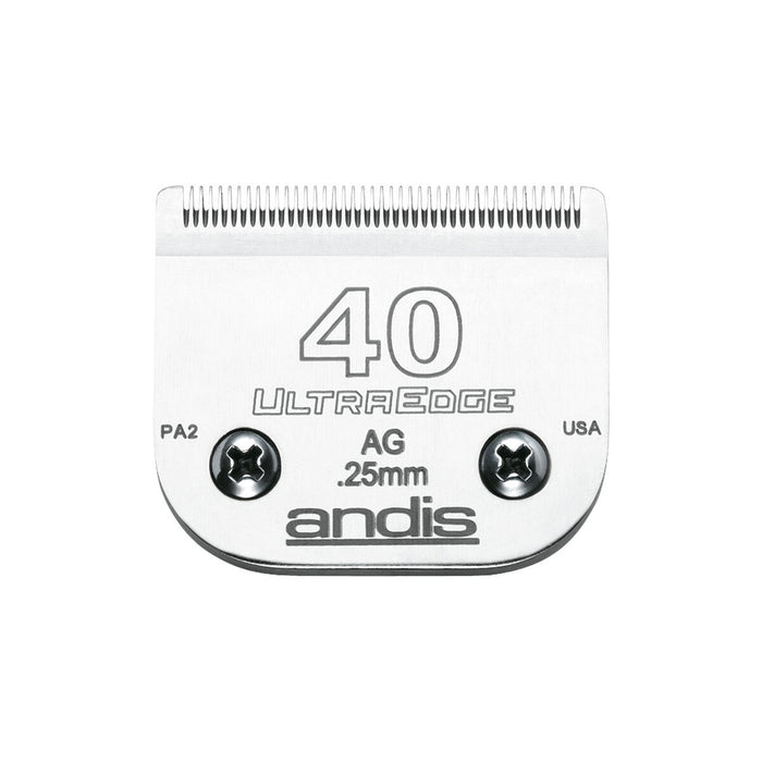Shaving razor blades Andis S-40 Steel Chromed 0,25 mm