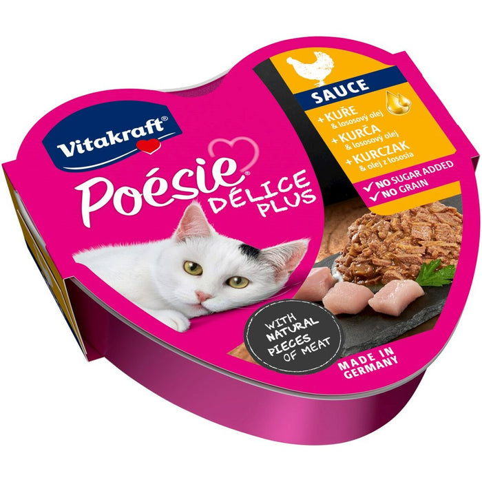 Cat food Vitakraft POESIE DELICE PLUS Chicken 85 g