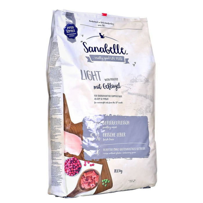 Cat food BOSCH Sanabelle Light Poultry Birds 10 kg