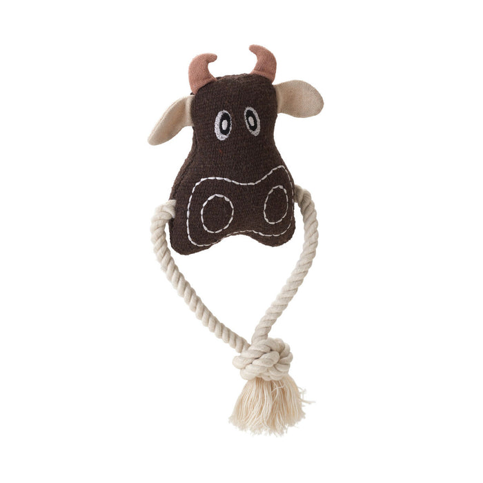 Dog toy Hunter Nebraska Brown Cow