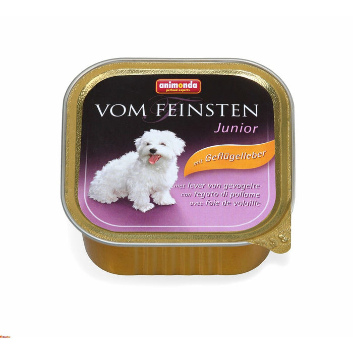 Wet food Animonda Vom Feinsten Junior Poultry liver 150 g
