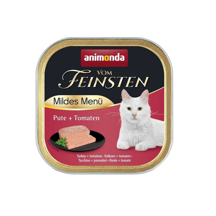 Cat food Animonda Vom Feinsten Adult Mildes Menü Turkey with tomatoes 100 g