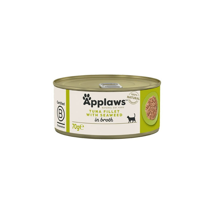 Cat food Applaws Tuna Fillet with Seaweed in Broth Fish 70 g