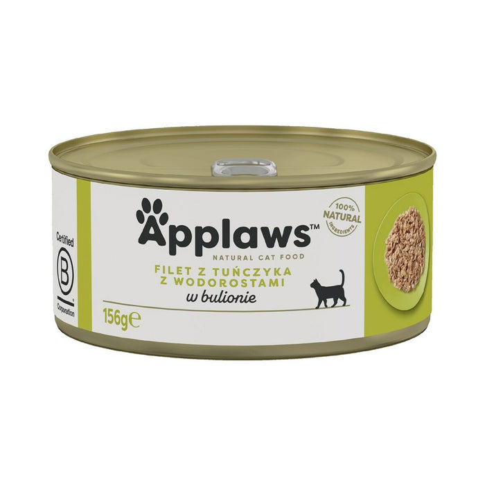 Cat food Applaws Tuna fillet with seaweed in broth Fish 156 g