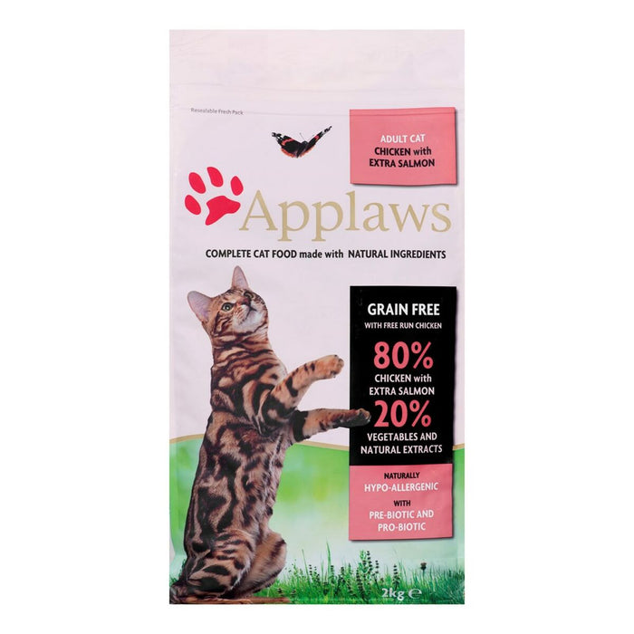 Cat food Applaws Chicken with salmon Adult Chicken Salmon Fish 2 Kg