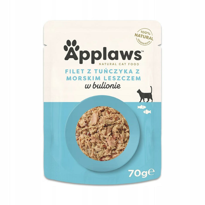 Cat food Applaws Tuna fillet with sea bream in broth Fish 70 g