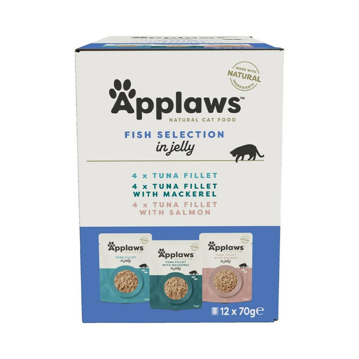 Cat food Applaws Fish selection multipack in broth Fish
