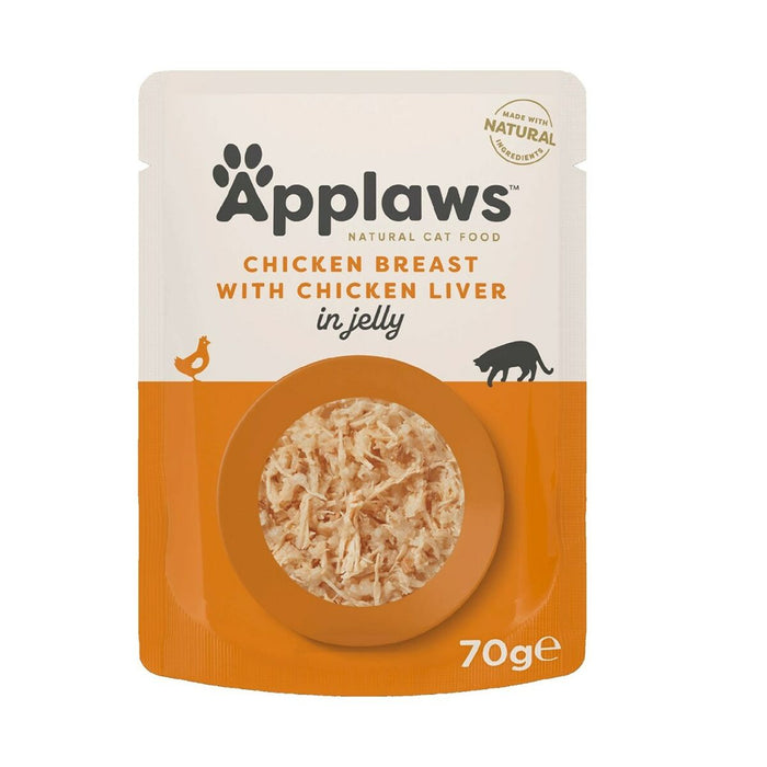 Cat food Applaws Chicken breast with chicken liver in jelly Chicken 70 g