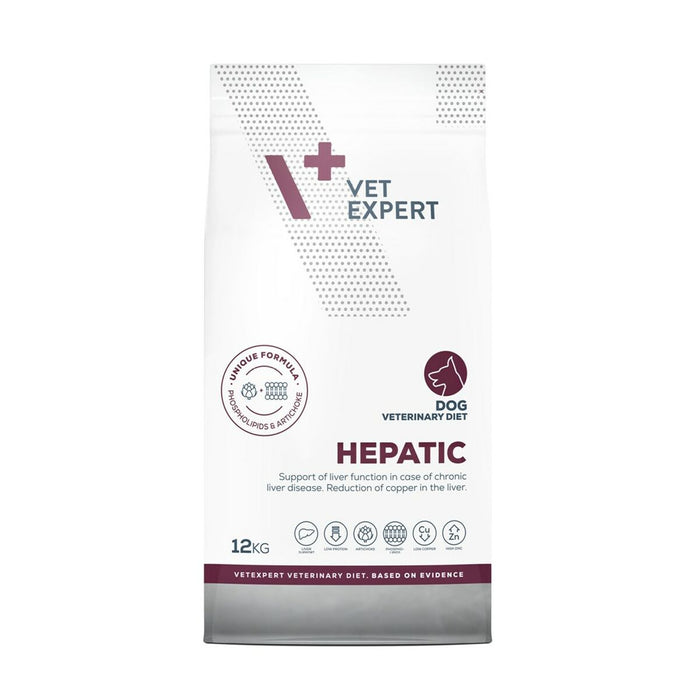 Fodder VETEXPERT Hepatic Dog Meat 12 kg