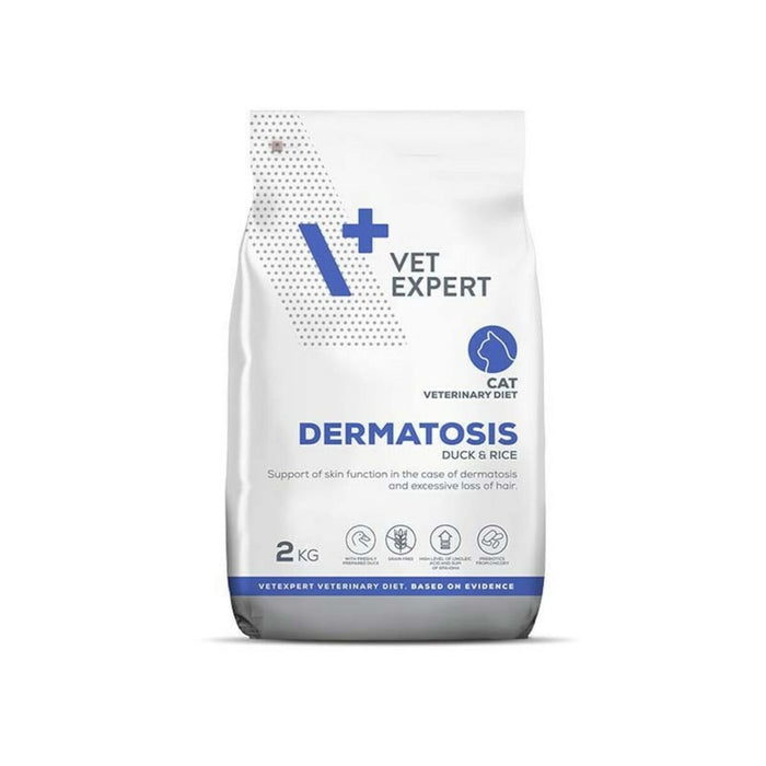 Cat food VETEXPERT Dermatosis Cat Duck & Rice Duck 2 Kg