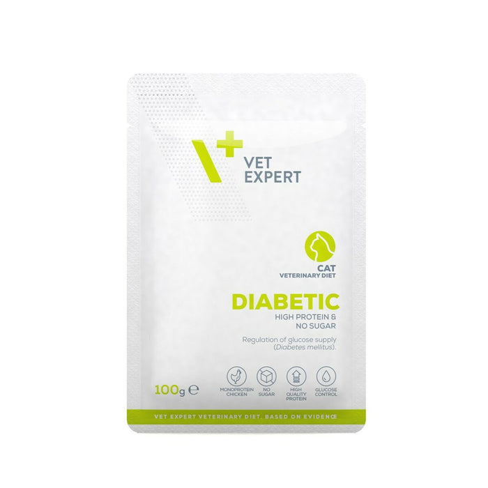 Cat food VETEXPERT Diabetic Cat Chicken 100 g