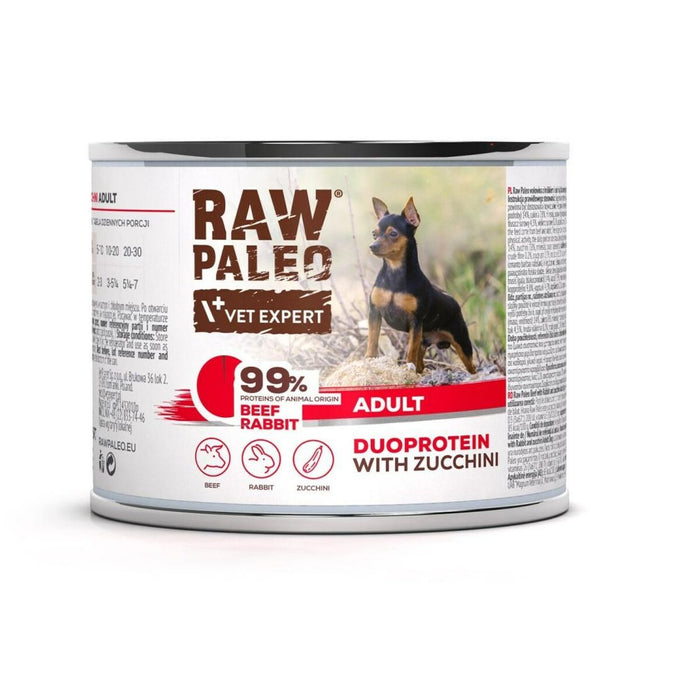 Wet food VETEXPERT RAW PALEO Beef 200 g