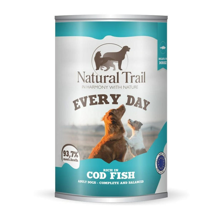 Wet food NATURAL TRAIL Every Day Rich in cod fish Fish 400 g