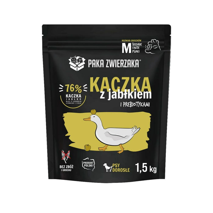 Fodder Paka Zwierzaka Duck with apple M Duck 1,5 Kg
