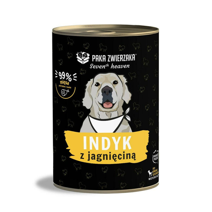 Wet food Paka Zwierzaka Seventh Heaven Turkey with lamb Turkey 400 g