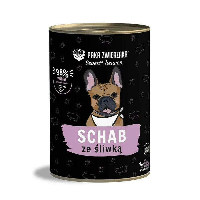 Wet food Paka Zwierzaka Seventh Heaven Pork with plum Pig 400 g