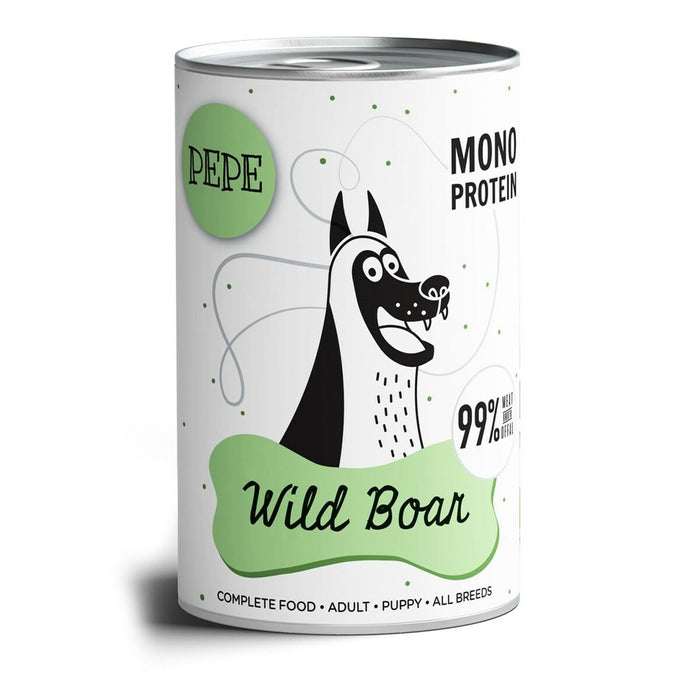 Wet food Paka Zwierzaka Pepe Wild Boar Wild Boar 400 g