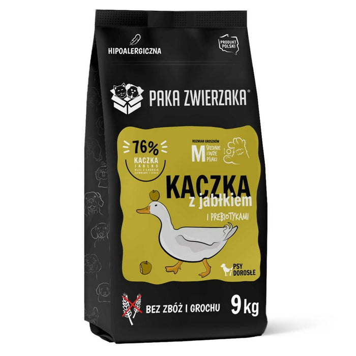 Fodder Paka Zwierzaka Duck with apple M Duck 9 kg