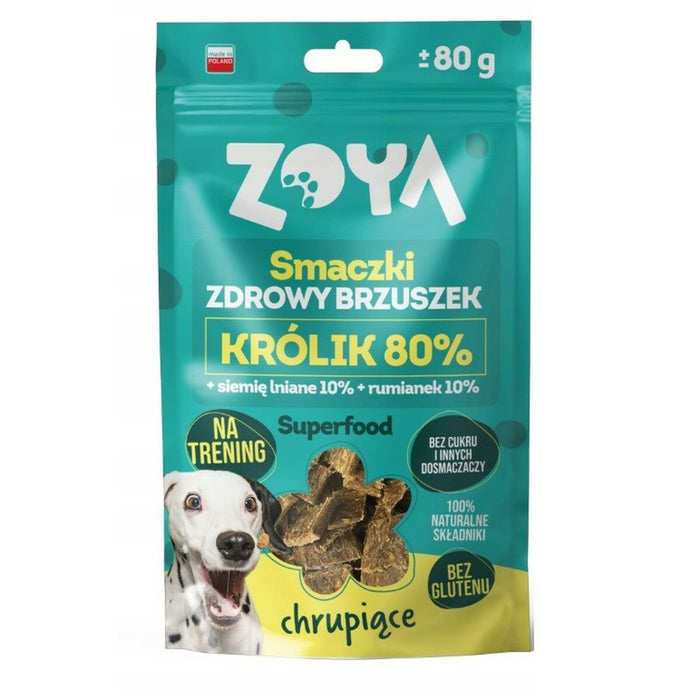 Dog Snack Zoya Healthy tummy Rabbit Rabbit 80 g