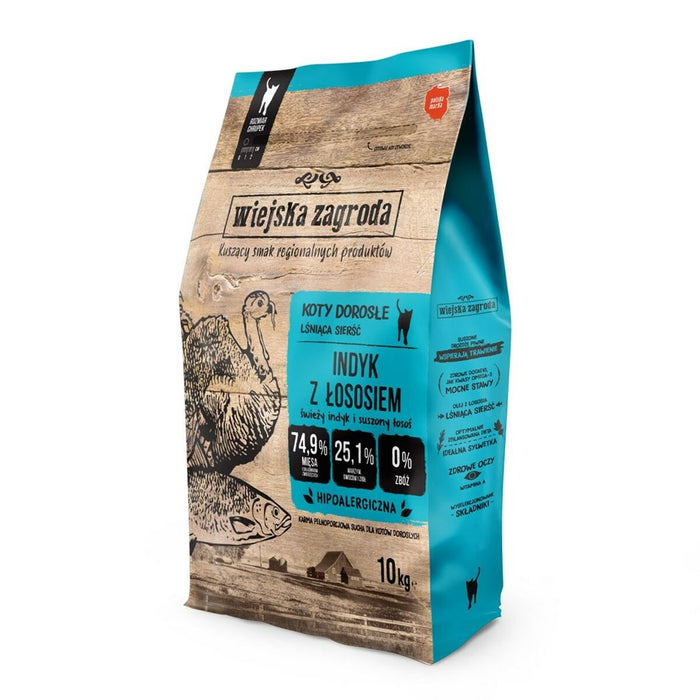 Cat food WIEJSKA ZAGRODA Turkey 10 kg