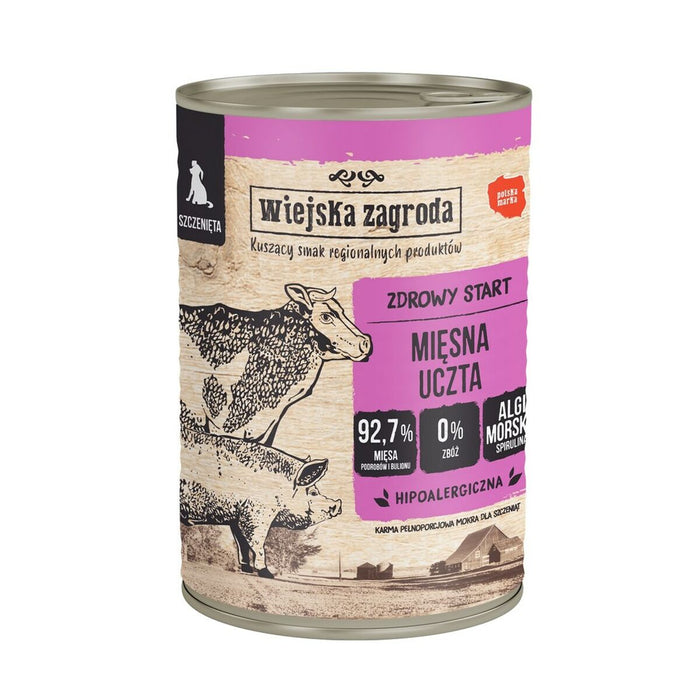 Wet food WIEJSKA ZAGRODA Beef 400 g