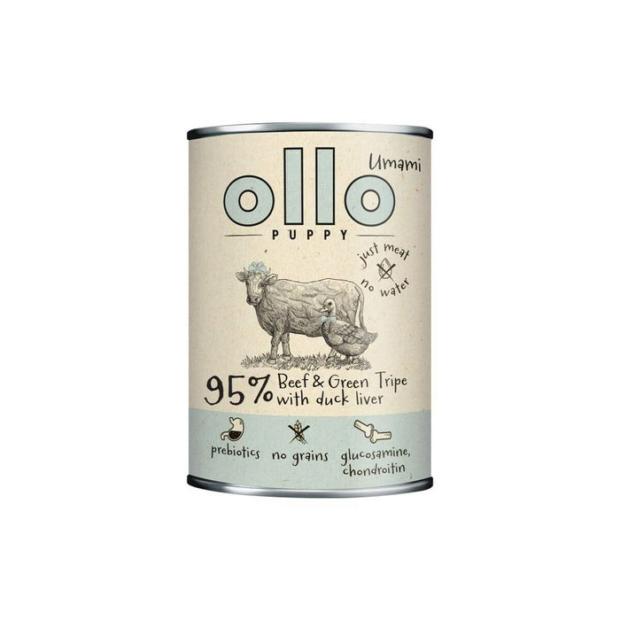 Wet food Ollo Puppy Umami Beef 400 g