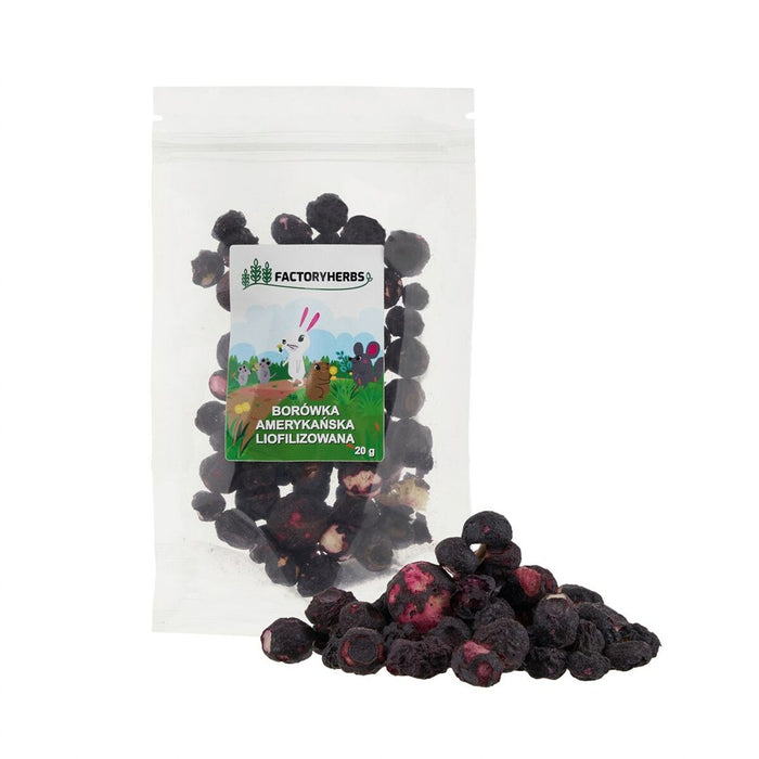 Rabbit Food Factoryherbs Freeze-dried blueberries Chichilla Guinea pig Hamster Rat Mouse Rodents Birds