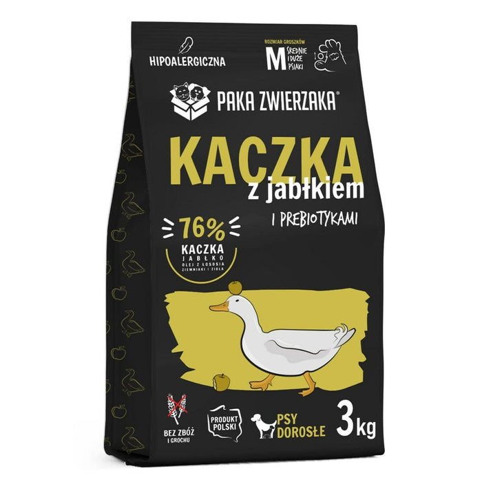 Fodder Paka Zwierzaka Duck with apple M Duck 3 Kg
