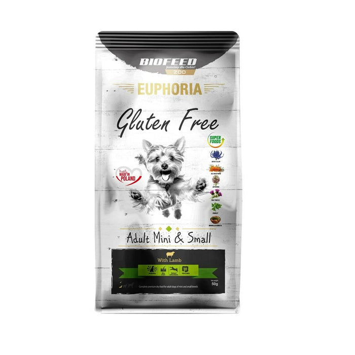 Fodder Biofeed Euphoria Grain Free Small and miniature breeds Lamb Lamb