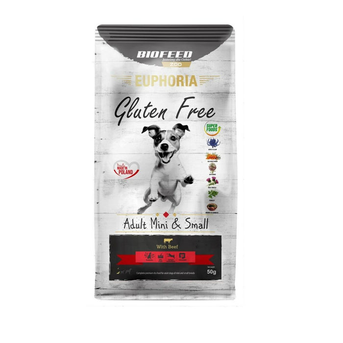 Fodder Biofeed Euphoria Grain Free Small and miniature breeds Beef Veal