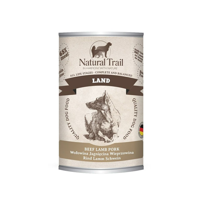 Wet food NATURAL TRAIL Beef 400 g