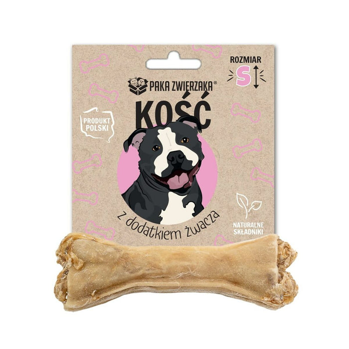 Dog Snack Paka Zwierzaka Bone with tripe additive S 10 cm Beef 35 g