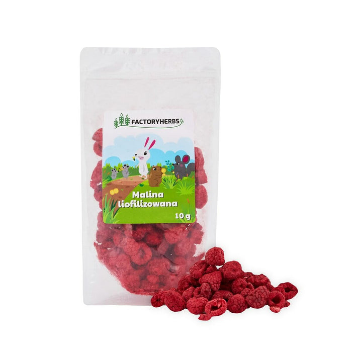 Rabbit Food Factoryherbs Freeze-dried raspberries Chichilla Guinea pig Hamster Rat Mouse Rodents Birds