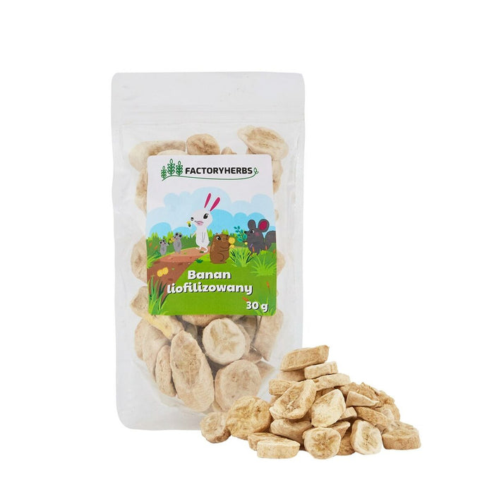 Rabbit Food Factoryherbs Freeze-dried banana Chichilla Guinea pig Hamster Rat Mouse Rodents Birds