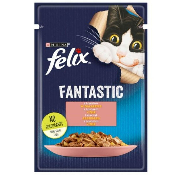 Cat food Purina Fantastic Salmon 85 g