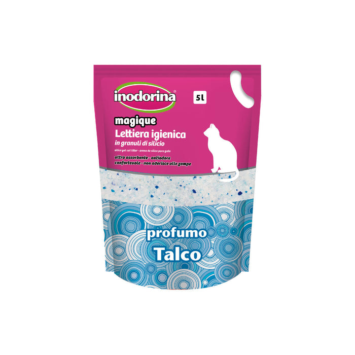 Katzenstreu Inodorina Magique Talco Talkum-Puder 5 L