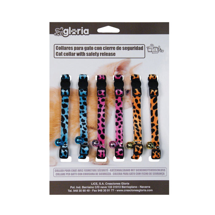 Cat Collar Gloria   Multicolour 6 Units