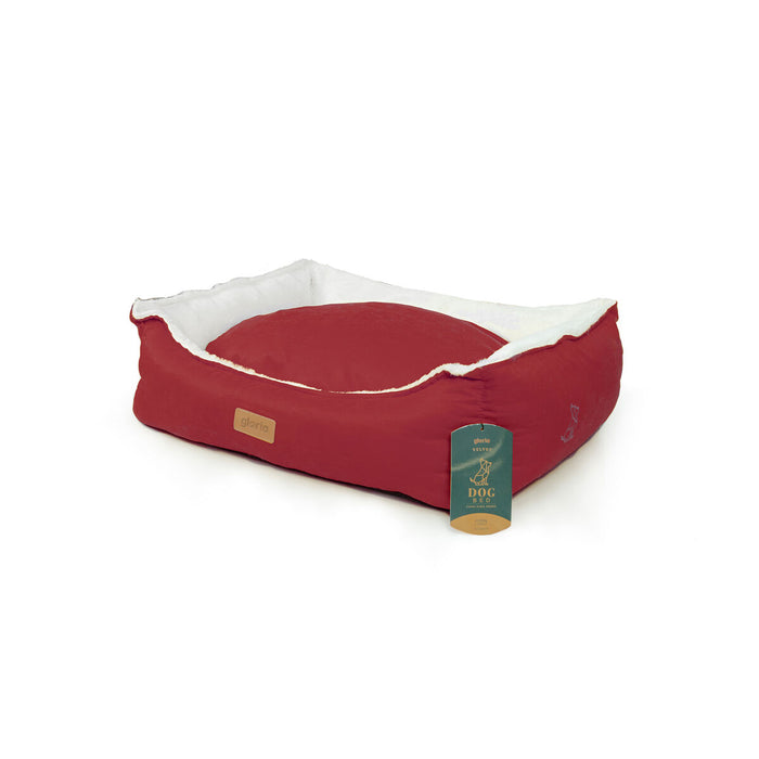 Dog Bed Gloria Red 70 x 60 cm