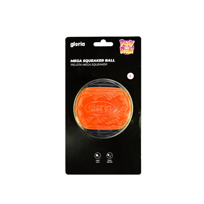 Pet Ball Gloria PLAY AND RUN Orange TPR L 8,89 cm