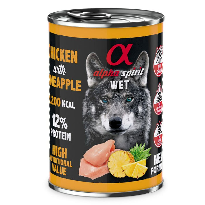 Wet food Alpha Spirit Chicken 400 g