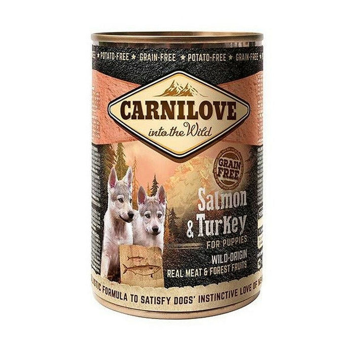 Wet food Carnilove Into the Wild Salmon & Turkey for Puppies Salmon Turkey Fish 400 g