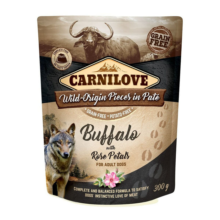 Wet food Carnilove Wild Buffalo & Rose petals 300 g