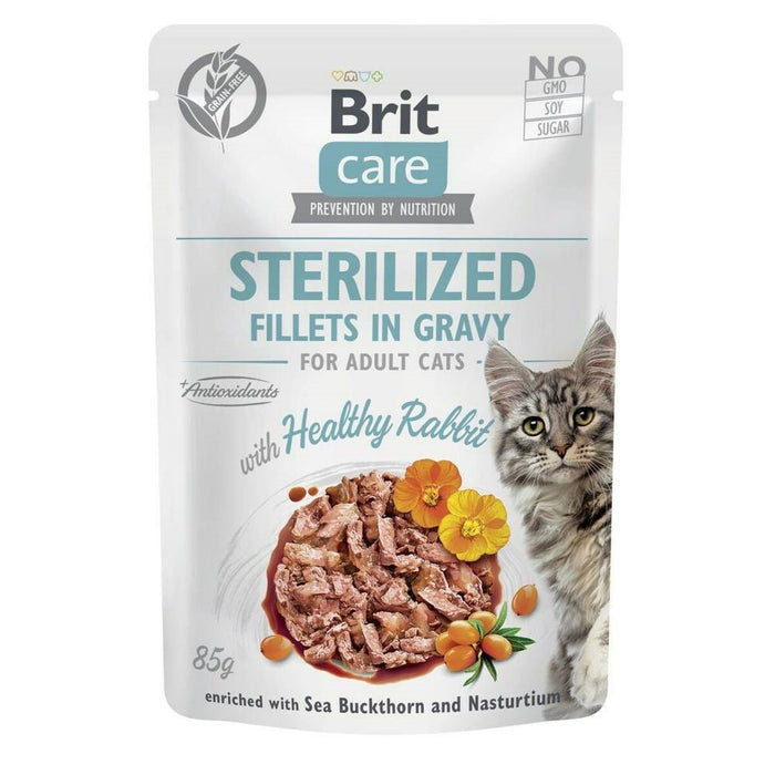 Cat food Brit Sterilized Rabbit 85 g