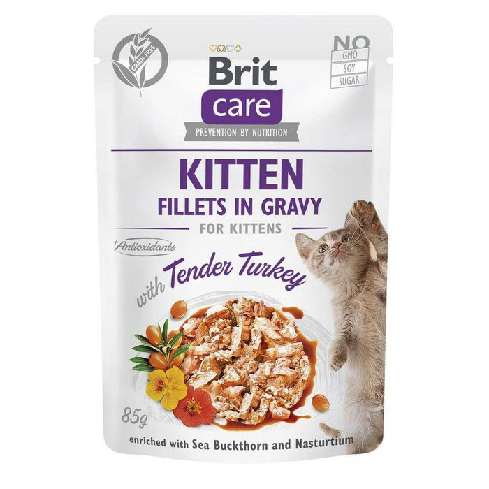 Cat food Brit Care Cat Kitten Choice Chicken Turkey 85 g